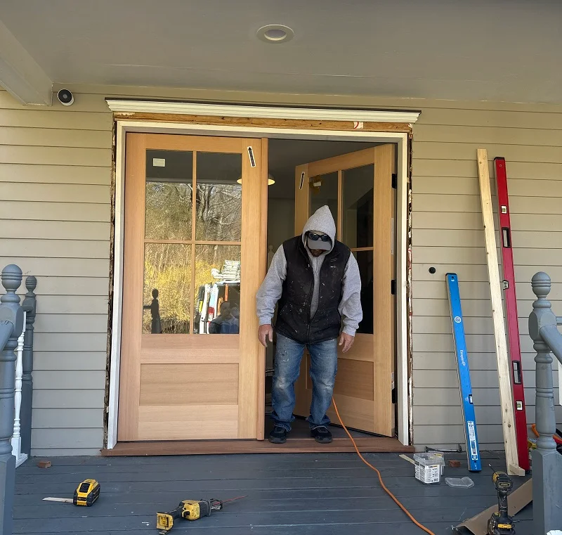 Window Solutions Plus master door installer in Weston,CT
